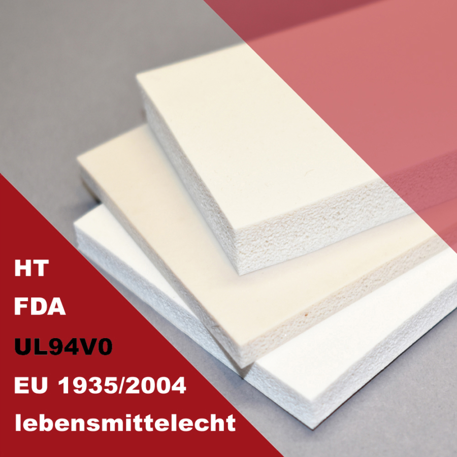 Hokosil-Silikonschaumplatten-FDA-UL94